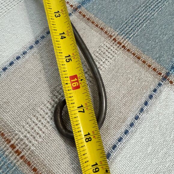 Vintage 18″ Hand‑Forged Copper Soup Ladle with Iron Handle - Picture 9 of 15